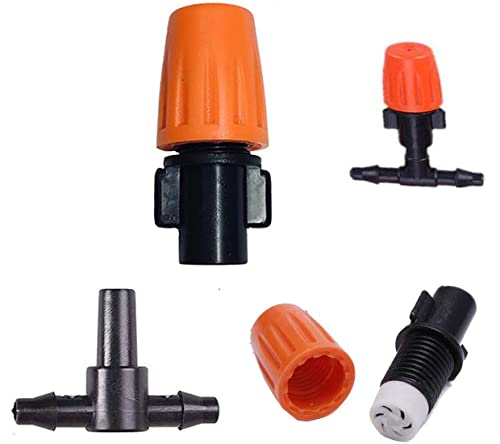 Image of DIY Crafts 40x, Nozzles /Sprinkler, Only Nozzles /Sprinkler For Mist Cooling System Misting Animal Plants Swimming Pool Cooler Tube Hose Pipe Mister Patio (5-50 Onl (40x, Nozzles /Sprinkler)