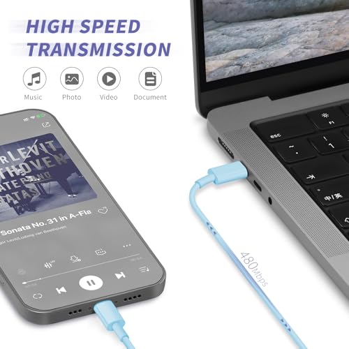 Image of iPhone Charger Fast Charging,[MFi Certified] 2Pack 20W Type C Fast Charger Block with [10FT&6FT] USB C to Lightning Cable Compatible for iPhone 14 /13 /12 /11 Pro Max /Xs Max /XR /X,iPad