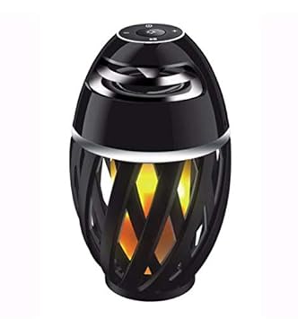 DPA TECHNOLOGY INDIA Flame Atmosphere Speaker Bluetooth with FM Radio and LED Flame Torch