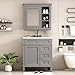 Amazon.com: Merax 30" Bathroom Sink Vanity with Matching Medicine Cabinet Combo, Modern ...