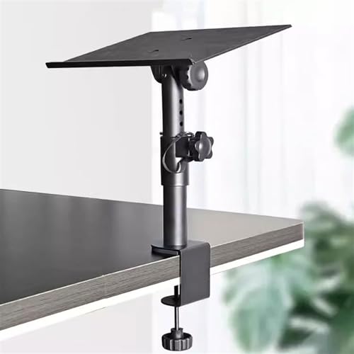 Soporte de altavoz de metal ensanchado para monitores de audio de escritorio HIFI 6
