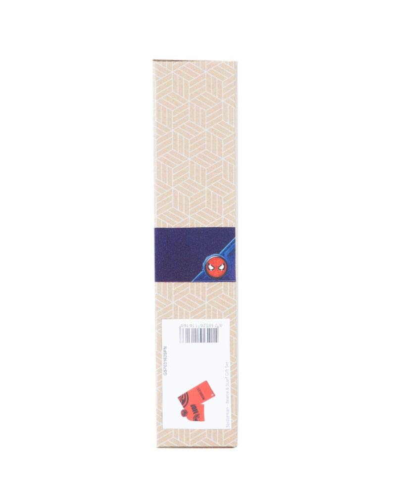 Difuzed Set berretto + sciarpa, Rosso, Unico Unisex Bambino