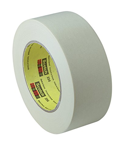 Image of 3M 02988-case General Purpose Masking Tape 234 Tan, 144 mm x 55 m, 5.9 mil (Pack of 8)