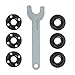 Grinder Angle Spanner Wrench Flange Nut for Dewalt Milwaukee 193465-4 Bosch Black Decker Ryobi Makita 4.5" 5" 5/8-11 Parts