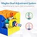 Moyu RS3M 2021 Magnetic Speed Cube Maglev Version(Upgraded), Speed Cube 3x3 Sticker-Less Quieter Turning, Magnetic Cube Professional 2021 3 by 3 Budget Cube