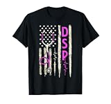 Vintage American Flag DSP Patriotic Medical Design T-Shirt