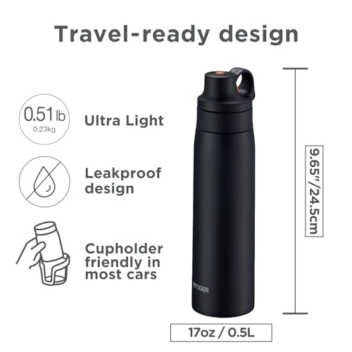 Termo de 500ml para café y agua con diseño portátil MCS-A050KM 3
