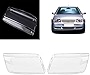 Plastic Headlight Headlamp Cover Replacement Transparent Fit for 1998-2004 MK4 Jetta Bora
