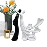 Merveilleux cadeau : montrez à votre amoureux combien vous tenez à vous avec cette statue de couple élégamment conçue, une bénédiction attentionnée qui complète tout lien. La surprise parfaite pour les anniversaires et les vacances, son design léger et portable le rend facile à partager avec la famille et les amis. Une façon réconfortante d'exprimer votre affection lors d'occasions spéciales
