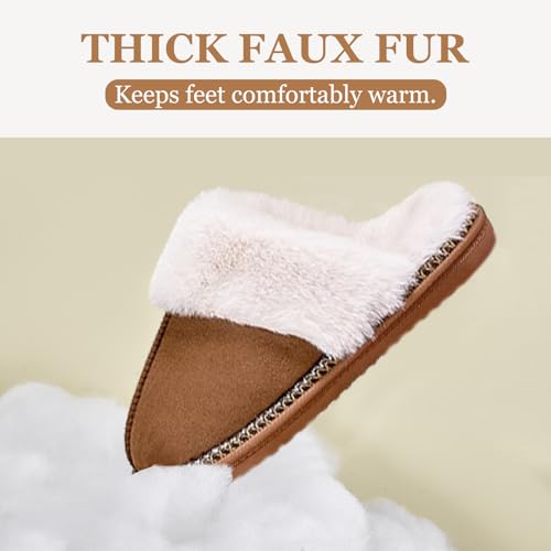 Chaussons d'intérieur et d'extérieur chauds GOEWY anti-glisse