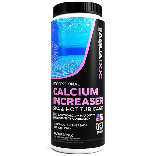 AquaDoc Spa Calcium Hardness Increaser Hot Tub Owners Rely on, Calcium Increaser Spa Hardness Increaser & Calcium Booster for Hot Tubs