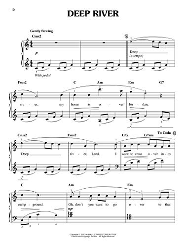 African-American Spirituals: arr. Phillip Keveren The Phillip Keveren Series Easy Piano