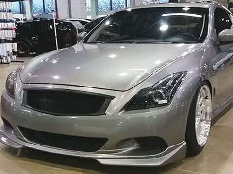 Miniatura 5 de Rejilla de malla frontal de fibra de carbono para Infiniti G37 08-13 Coupé 2008-2013