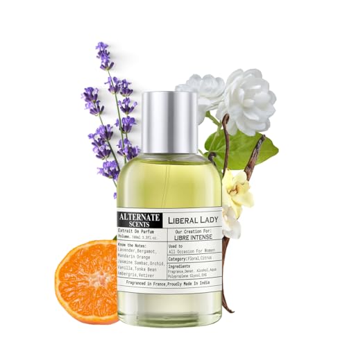 Image of Alternate Scents Liberal Lady 100ml Long Lasting Perfume For Women |Strong& long Lasting with 30% Oil Concentration|Floral,Bold, Sensual| Fragrance From France | Made In India|