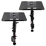 【Universelle Lautsprecherplattformen】Hochbelastbare 30 x 23 cm große Plattformen sind für die Unterstützung einer Vielzahl von Lautsprechern und Surround-Sound-Setups konzipiert. Die Anti-Rutsch-Pads schützen Ihre Sound-Setups vor Kratzern und verringern allgemeine Vibrationen, wenn die Lautsprecher verwendet werden.