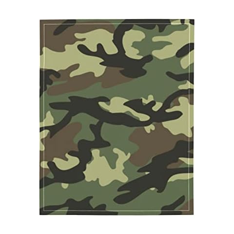 Swaddle Blankets Baby Girl Autumn And Winter Travel Scarf Camouflage Print Super Soft Girl Swaddle Blanket With Dotted Backing For Gril Or Boy 40x50 Inch (102x157 Cm) Cover