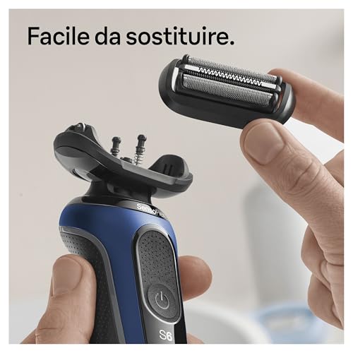 Braun Serie 5 53B, Testina Braun Serie 5 ORIGINALE Per Rasoio Elettrico Barba, Recupera il 100% Delle Prestazioni Del Tuo Regolabarba Uomo, Compatibile con i Rasoi Series 5 e 6 - Immagine 5