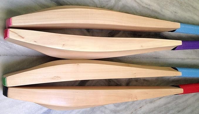 HM English Willow Bat with Big and Extreame Edge for Leather Ball Light Weight Full Size-image-27