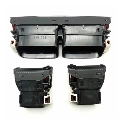 Rejillas de aire acondicionado universales con ajuste frontal para VW Passat B5 1997-2005 4