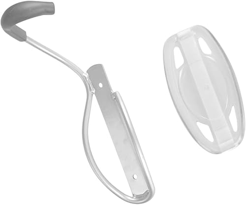 GANAZONO 1 juego de gancho de pared para interiores, soporte de metal para bicicletas, soporte de pared para garaje, soporte de pared versátil para