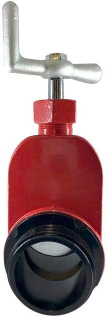 Dixon Valve & Coupling AHGV250F-I Equiv. Red Aluminum 2 1/2" Fire Hydrant Gate Valve Fast