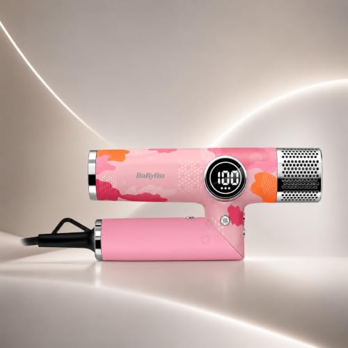 Image of Babyliss DIGITAL Hair Dryer /1800W / High Speed /Fast Drying /Light Weight /LED Digital Display /Frizz Control /Protects Scalp Health /Fast Drying /No Heat Damage /3 Heat & 3 Speed Settings /1 Year Warranty