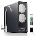 Hydrofast 800GPD Reverse Osmosis System, 9 Stage Tankless RO Water Filtration System, Under Sink Water Filter ????????????????. ???? ???????????????????? ???????????? ????????????????????, 2.5:1 Pure to Drain, Reduce TDS, FCC Listed