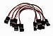 Produktbild 5 Stück Servo Patchkabel 10cm (2x Stecker)