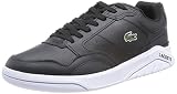 Lacoste 45sma0031, Zapatillas Cortas Hombre, Blk Wht, 42 EU