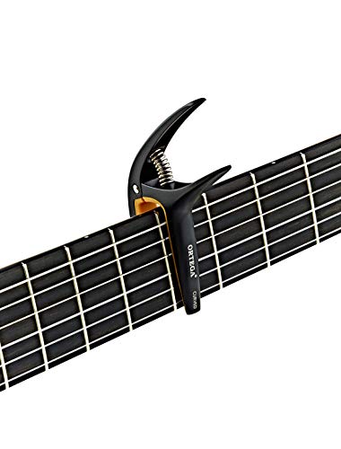 Ortega guitares Twcapo-sbk Twin Capodastre Capo – Réversible 2 voies compatible avec courbe et plat arrondi classique, Noir - Les Beatles, Paul McCartney, John Lennon, RIngo Starr, George Harrison Ortega guitares Twcapo-sbk Twin Capodastre Capo – Réversible 2 voies compatible avec courbe et plat arrondi classique, Noir – Image 3