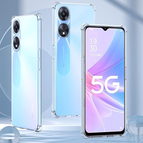 Image of Lustree Compatible with vivo Y100 5G Back Cover| Clear + TPU Case with 4 Corner Air Cushion Protection & Camera Protection | Slim& Stylus Cover for vivo Y100 5G