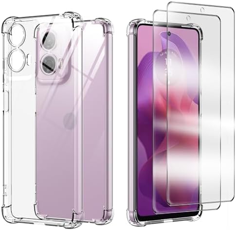 Coque Silicone Kwmobile Avec Collier Pour Motorola Moto G24 / E14 / G04 / G04s - NEUF