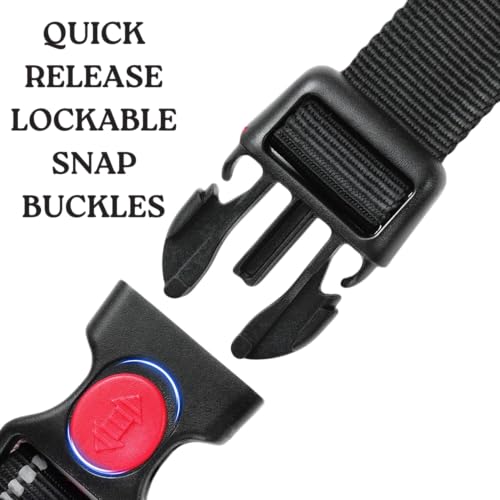 Image of No Pull Dog Chest Belt Harness, Comfortable & Adjustable Size for 14-23 Kg Pet (Blue, Medium)