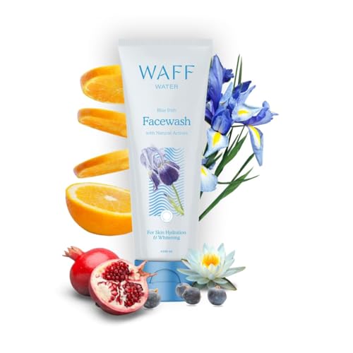 Image of WAFF Pomegranate Face Wash | Hydrating, Soothing & Deep Cleansing | Nourishes, Brightens, Helps Reduce Acne & Control Oil | Sulfate-Free, Paraben-Free, Vegan | Unisex & All Skin Types | Pack of 1