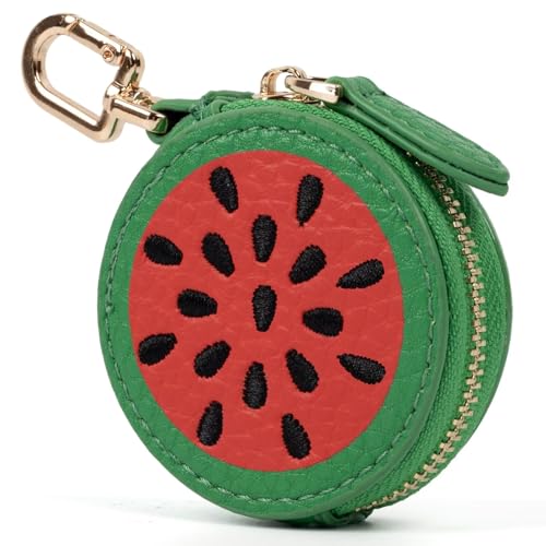 Cute Fruit Coin Purse Bag Charm,Mini Leather Coin Change Purse