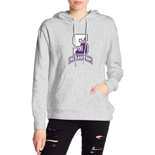 University A Of Scranton Logo Unisex-Adult Fleece Hoodie Sweatshirt3