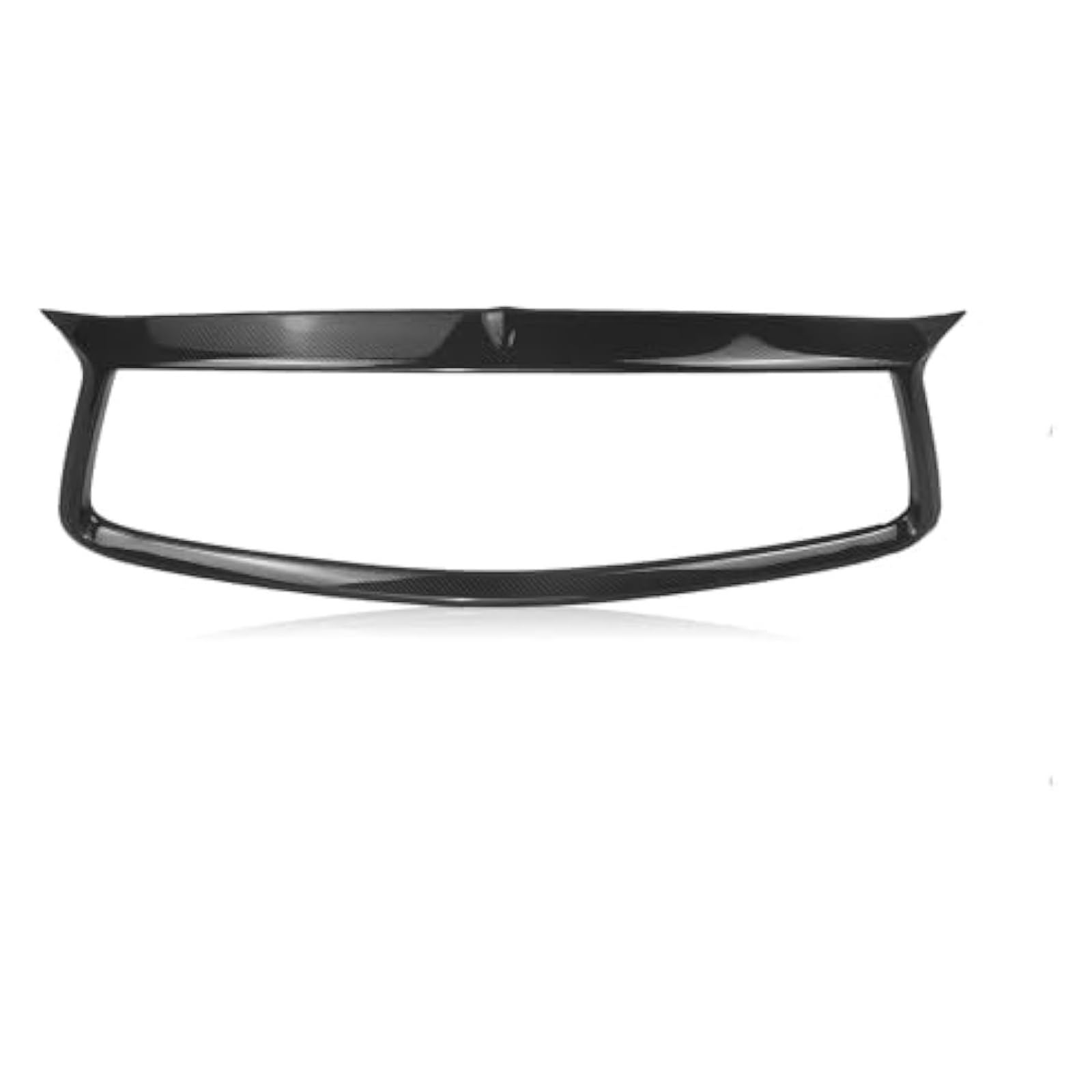 Für Q60 Coupe 2017-2021 Kühlergrillverkleidung Auto Stoßstange Haube Mesh Abdeckung Rahmen Streifen Felge Front Nierengrill Front Nierengrill Grills(Carbon Texture)