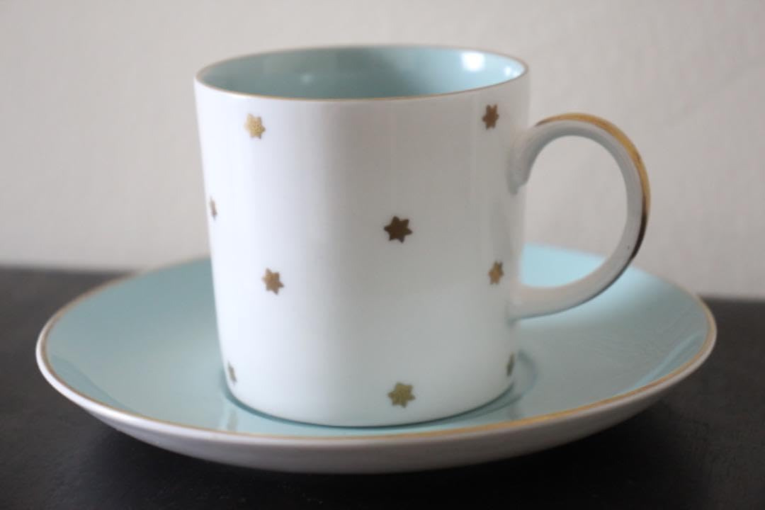 スージークーパー ゴールドスター デミタス カップソーサー