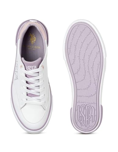 Image of U.S. Polo ASSN. Lydia 3.0 Nude Chunky Sneaker Shoes
