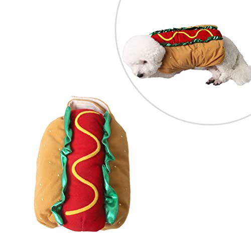 Disfraz Hot Dog para Perros y Gatos, Talla S miniatura 6