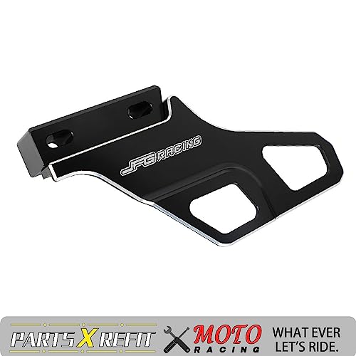 Image of JFG RACING Motorcycle Chain Guide Guard Protection CNC for KLR 650 KLR650 1987-2018 2021-2024 Black