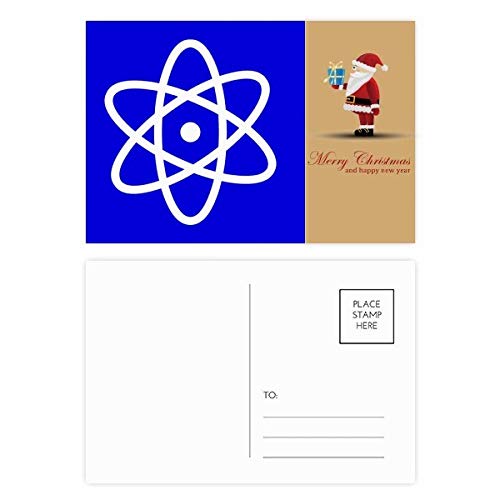 Cartes postales Père Noël bleues pour ne plus manquer de cartes de vœux - Lot 20