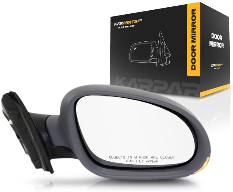 For Volkswagen Jetta 2005 06 07 08 09 2010 Door Mirror Passenger Side | Power | Heated | w/Signal Light | Paint To Match | Replacement For 1K1 857 508 CS 9B9 | VW1321122