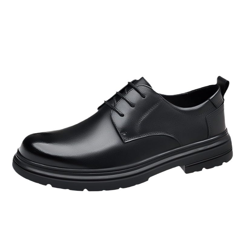Vintage Men's Dress Shoes Comfortable Oxford Shoes for Men with Arch Support for Wedding & Business