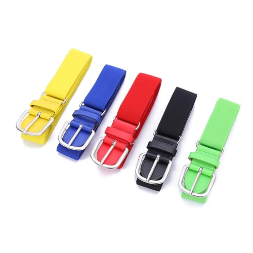 Baseball Belt Adjustable Softball Adjustable Elastic Waist With Buckle Stretch For Kids Teens Boys Elastic For Kids Boys Girls Softball Casual Jeans Baseball3