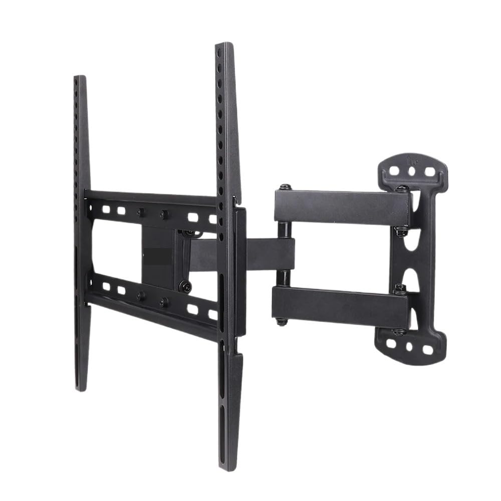 Staffa di montaggio a parete per TV a braccio lungo, inclinabile, orientabile, per TV LCD LED 4K da 26 a 55 pollici, grande capacità, 29,9 kg