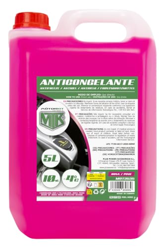 Motorkit MOT3535 Anticongelante, 5L, 10 %, Rosa