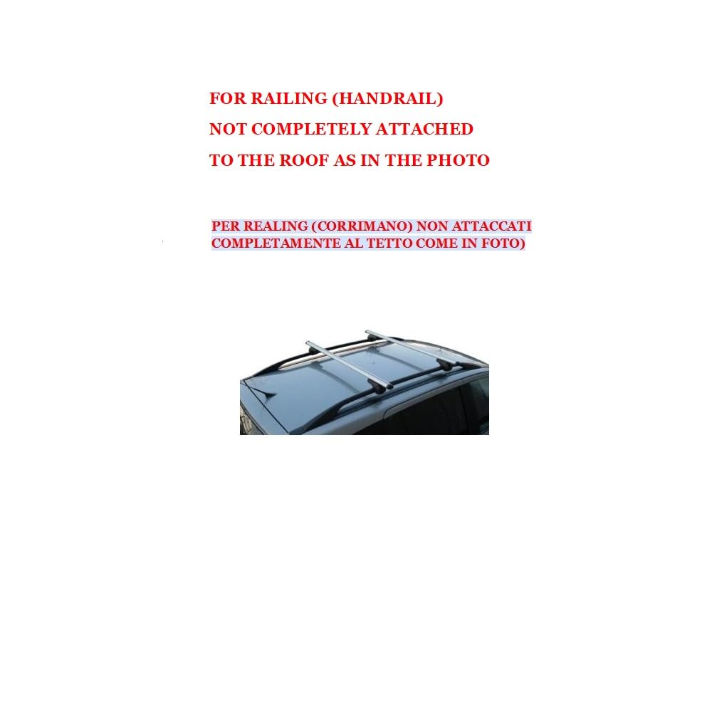 Bars Dachträger 120 Cm geprüft Universal für Auto Renault Sandero Stepway 08 > 75 kg max
