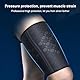 TOFBS Kompressionsbandage Für Oberschenkel Elastische Und Atmungsaktive Oberschenkelstütze Sport Und Alltag Schwarz Thigh Support Für Männer Und Frauen(M)
