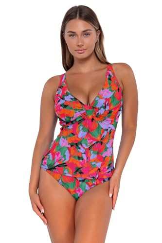 Sunsets Forever Tankini Women's Swimsuit Top with Underwire (Bottom Not Included)